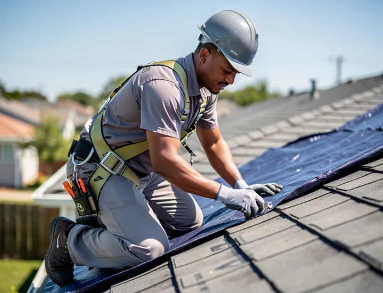 Roof Tarping service in Stamford Hill